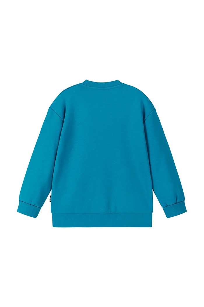 Chłopiec Reima bluza dziecięca z bawełną Collari 5200490A.9BY2 turkusowy