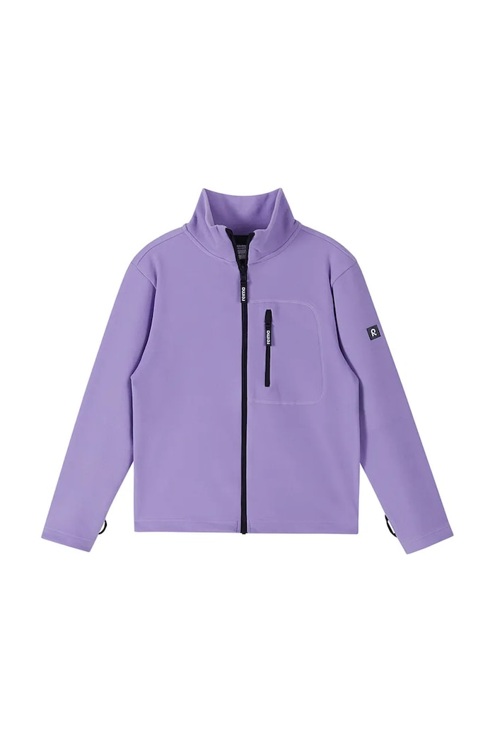 Reima bluza rozpinana dziecięca polarowa Iisisti 5200355B.9BY2 fioletowy AW26
