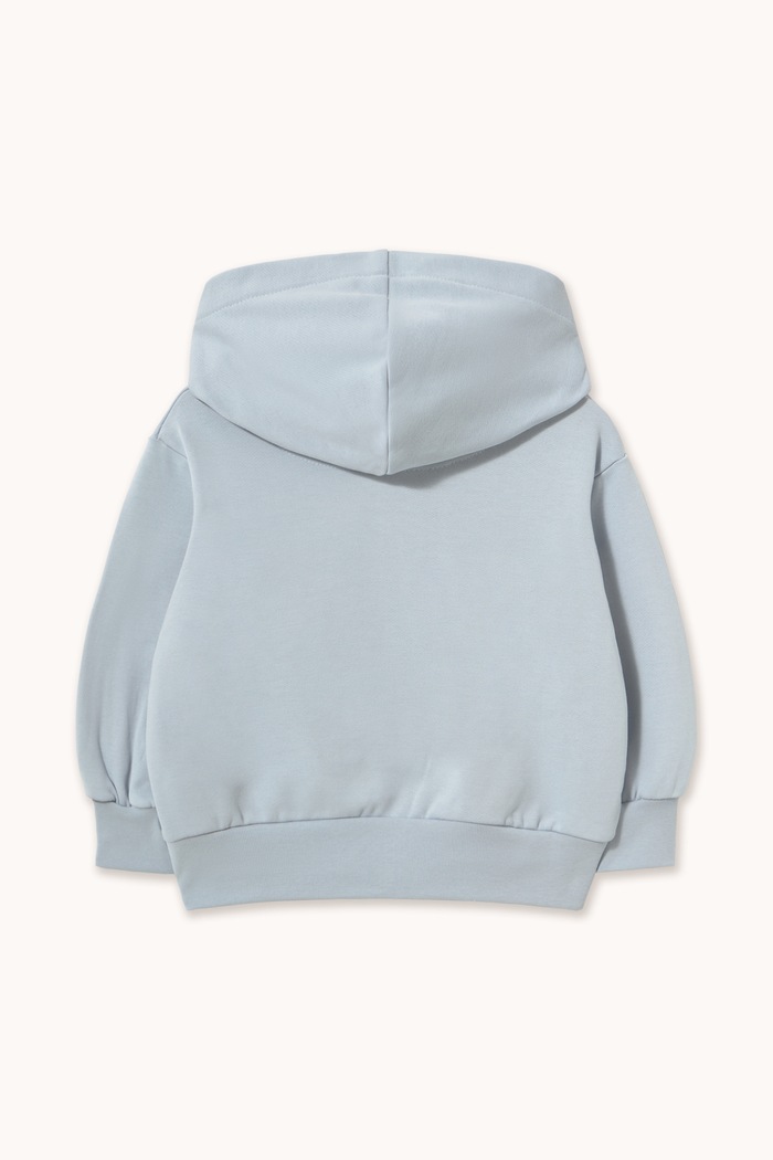 Tinycottons Bluza z kapturem dziecięca bawełniana JUMP DOG GRAPHIC HOODIE AW26.432 niebieski AW26