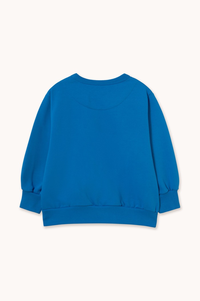 Tinycottons Bluza dziecięca bawełniana DOG GRAPHIC SWEATSHIRT AW26.440 niebieski AW26