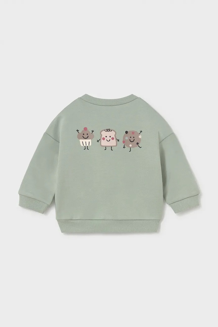 Mayoral Newborn μπλούζα βρεφική με βαμβάκι 2409.2A.Newborn.9BY2 τιρκουάζ AW26