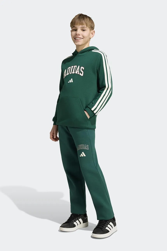 adidas bluza z kapturem dziecięca z bawełną KE1636