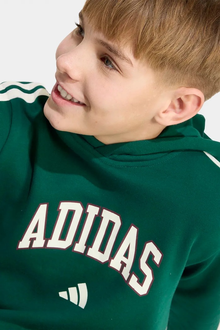 adidas bluza z kapturem dziecięca z bawełną KE1636