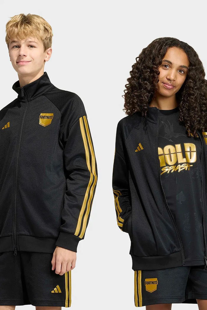 adidas bluza rozpinana dziecięca FORTNITE czarny HZ0905