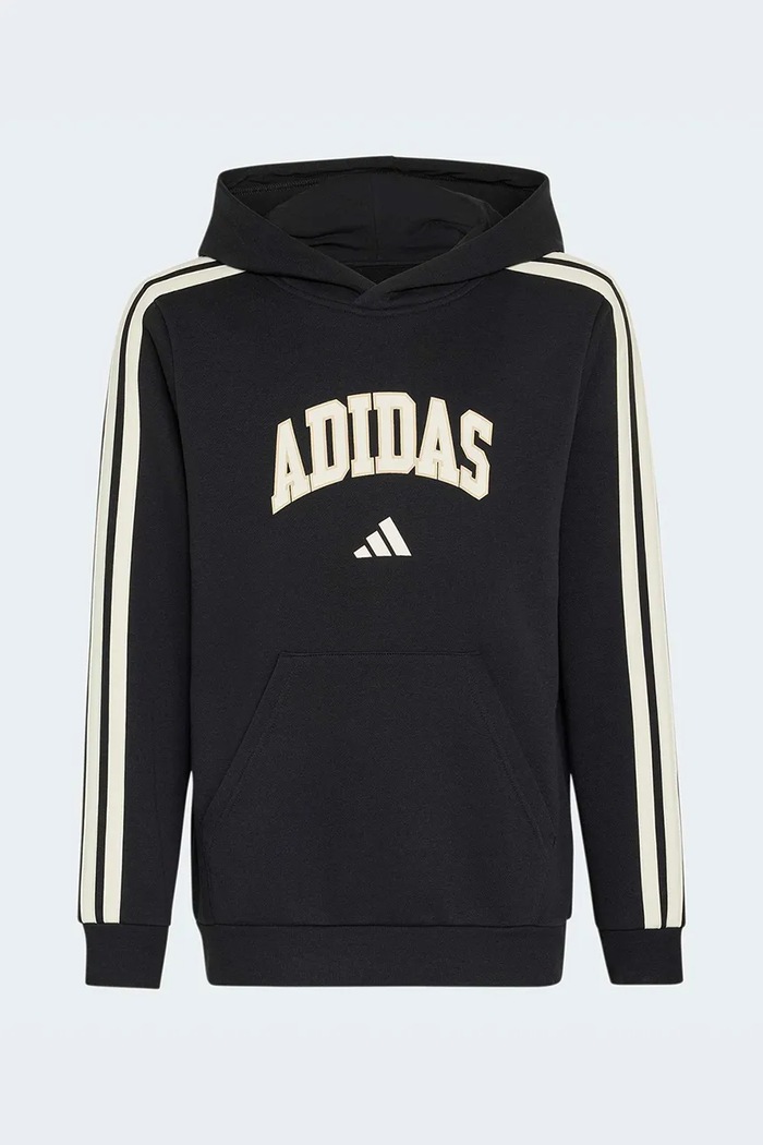 adidas bluza z kapturem dziecięca z bawełną KE1635 czarny AW26