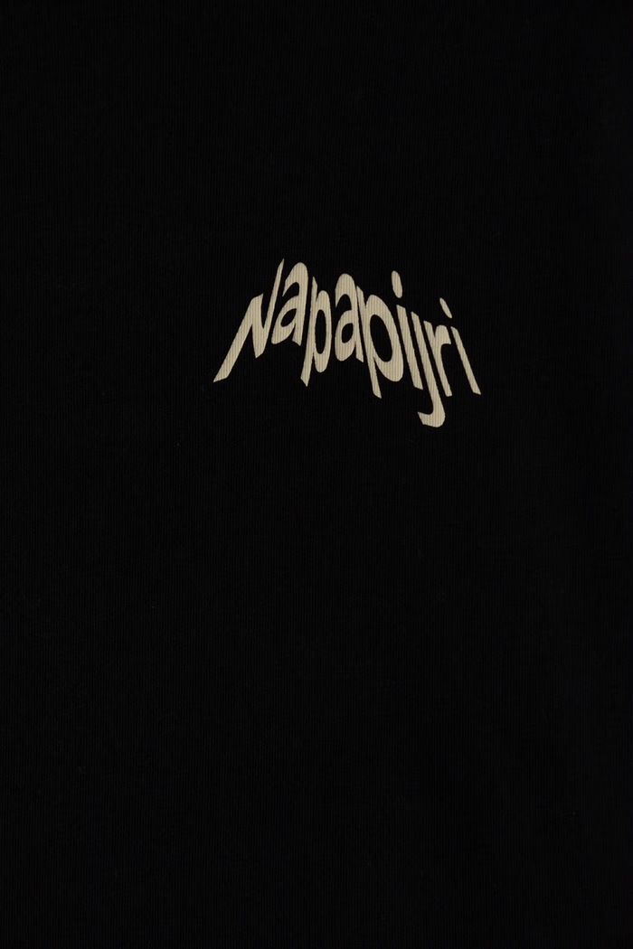 Chłopiec Napapijri Longsleeve dziecięcy bawełniany S-ELLIS LS NP0A8BJK9411.122.128 czarny