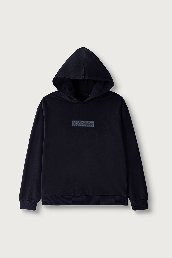 Napapijri Bluza dziecięca z bawełną B-NEW BOX LOGO H W granatowy NP0A8BA91761.134.172