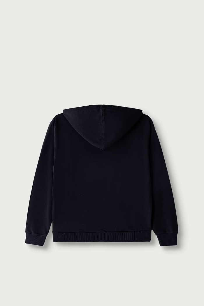 Napapijri Bluza dziecięca z bawełną B-NEW BOX LOGO H W NP0A8BA91761.134.172 granatowy AW26