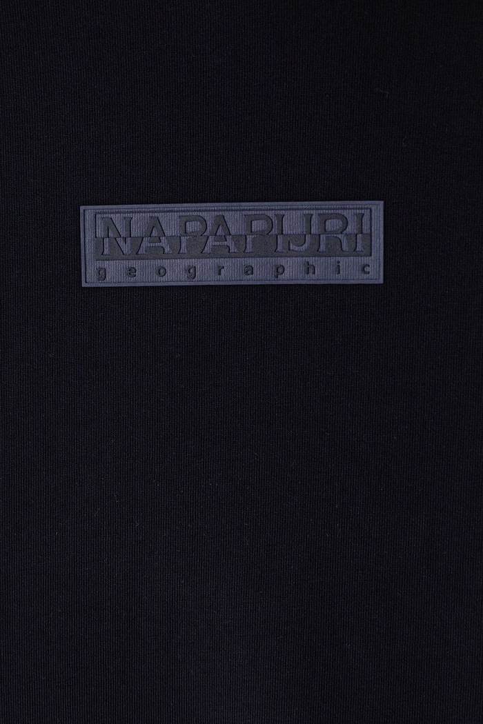 Chłopiec Napapijri Bluza dziecięca z bawełną B-NEW BOX LOGO H W NP0A8BA91761.134.172 granatowy