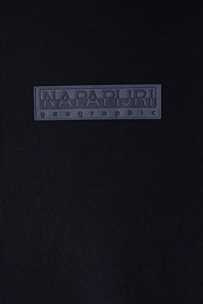 Chłopiec Napapijri Bluza dziecięca z bawełną B-NEW BOX LOGO H W NP0A8BA91761.134.172 granatowy
