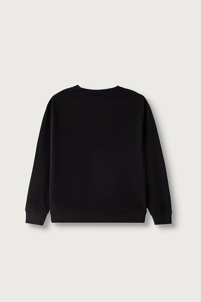 Napapijri Bluza dziecięca z bawełną B-NEW BOX LOGO C W NP0A8B3K9411.134.172 czarny AW26