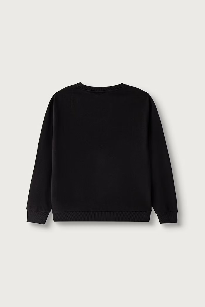 Napapijri Bluza dziecięca z bawełną B-NEW BOX LOGO C W NP0A8B3K9411.134.172 czarny AW26