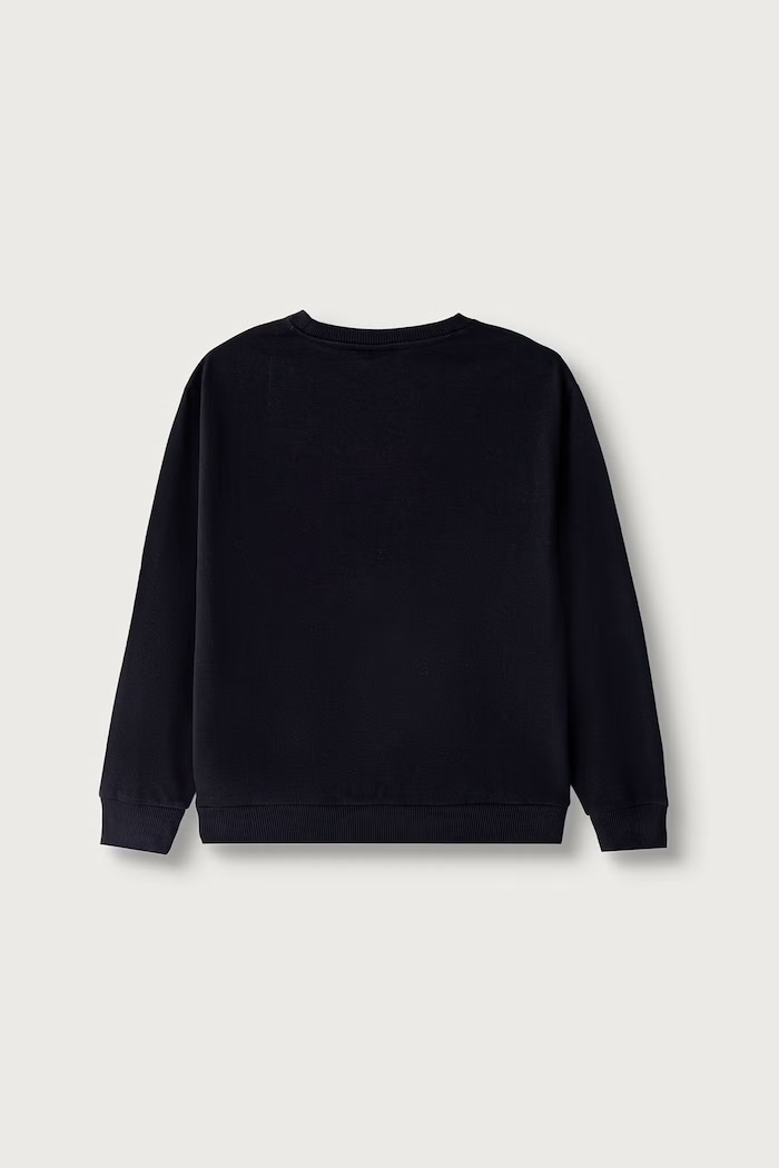 Napapijri Bluza dziecięca z bawełną B-NEW BOX LOGO C W NP0A8B3K1761.134.172 granatowy AW26