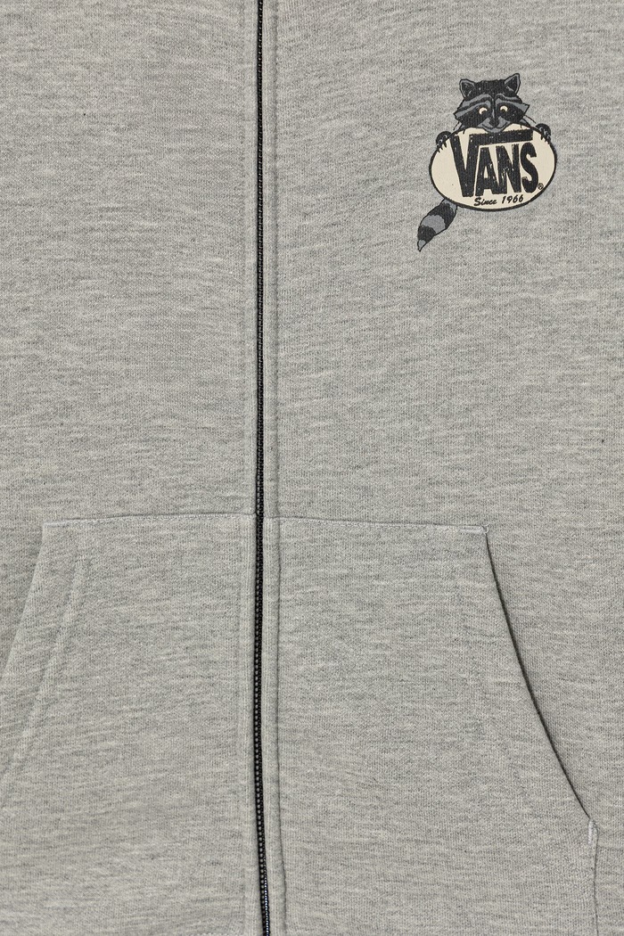 Chłopiec Vans bluza z kapturem dziecięca z bawełną Dumpster VN000W8702F1 szary