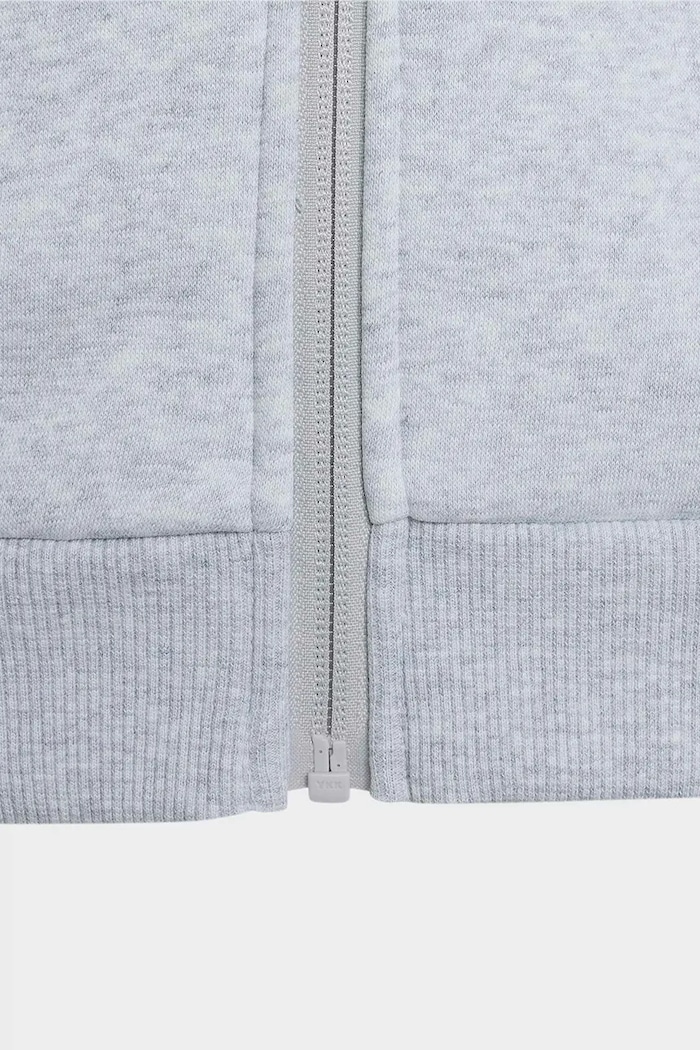 adidas bluza rozpinana z kapturem dziecięca z bawełną KS5139 szary