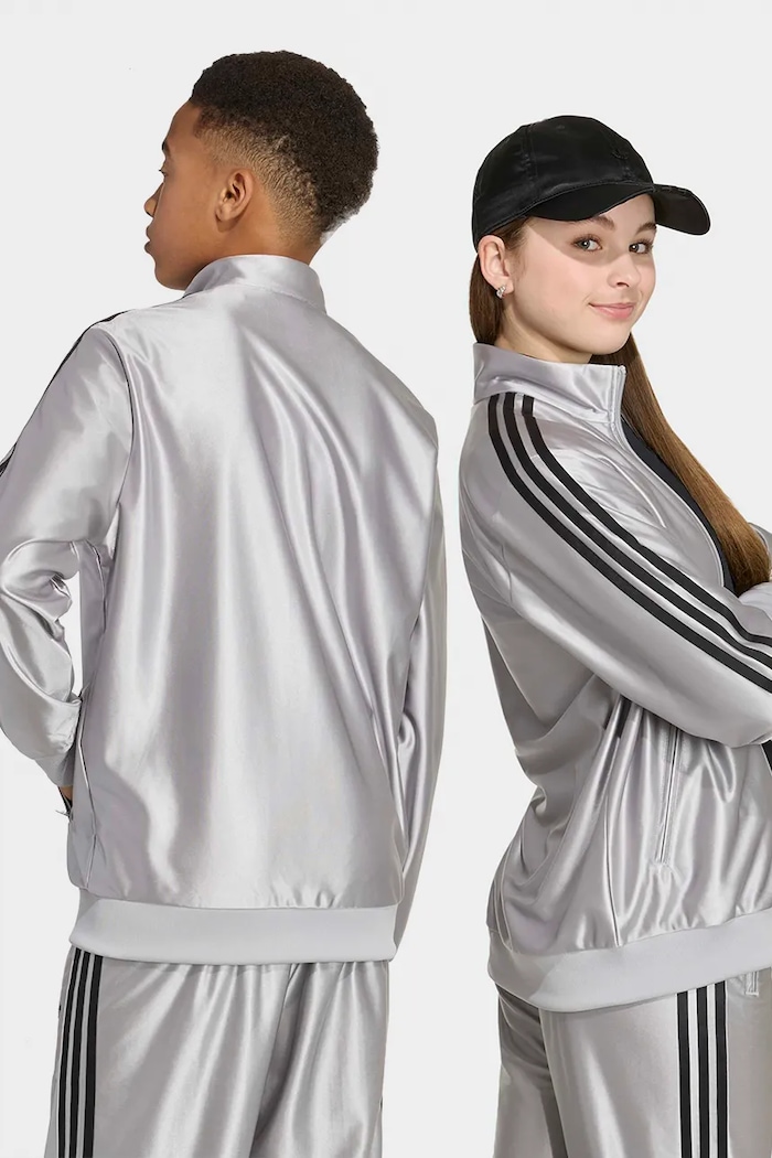 Chlapec adidas Originals Mikina na zips detská IA2221 sivá