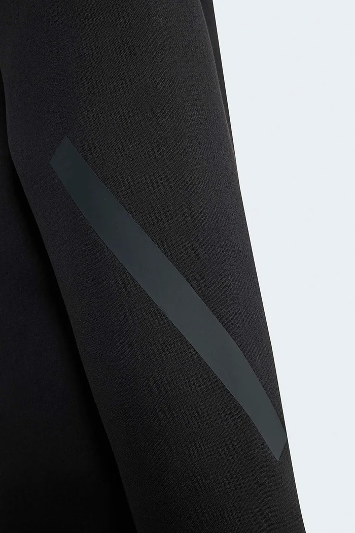 Dukserica na zakopčavanje za djecu s pamukom adidas crna KR6639