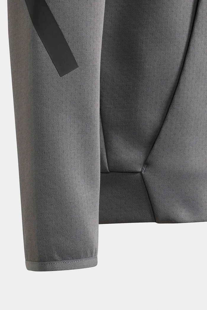 Mikina na zips s kapucňou detská adidas sivá KY6295