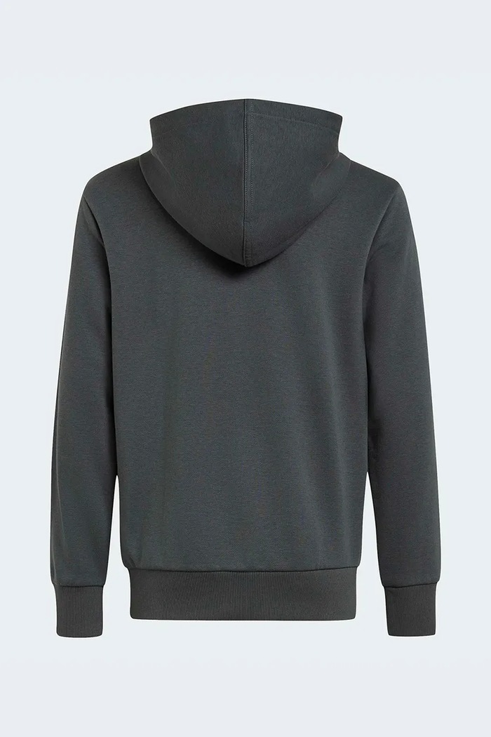 adidas μπλούζα με κουκούλα παιδική με βαμβάκι KT3375 γκρί AW26