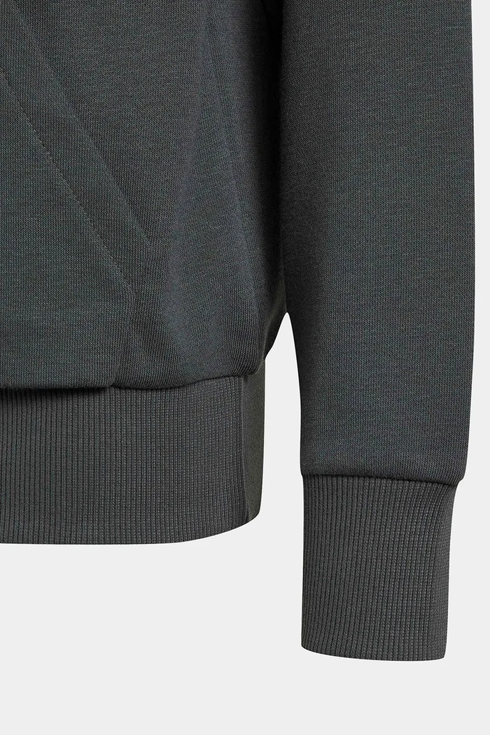 adidas μπλούζα με κουκούλα παιδική με βαμβάκι KT3375 γκρί