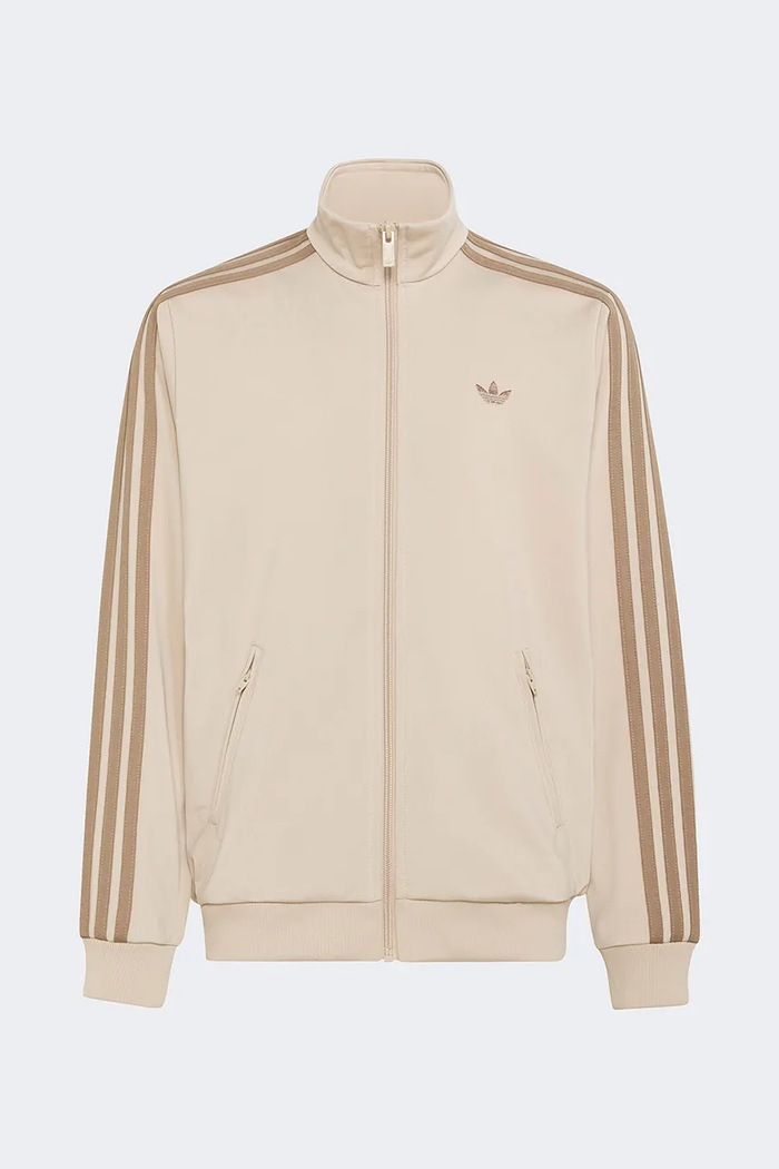 adidas Originals mikina na zips detská HZ6646 béžová AW26