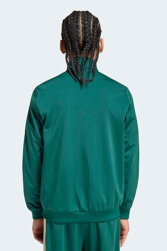 adidas Originals mikina na zips detská ADICOLOR HZ6645 zelená