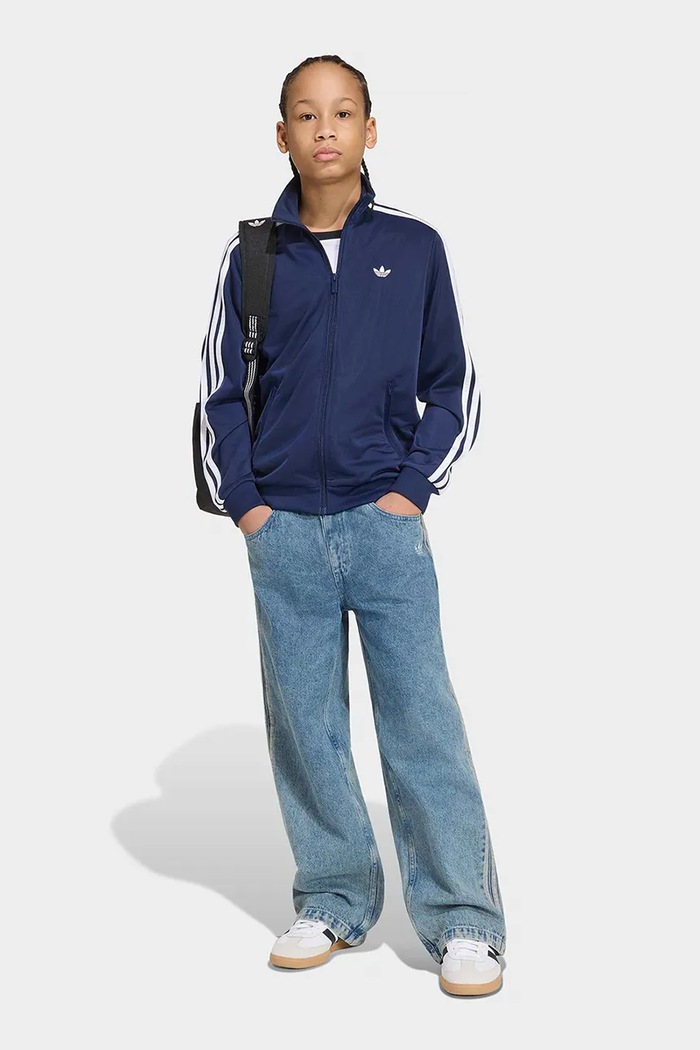 adidas Originals μπλούζα με κουμπιά παιδική HZ6648