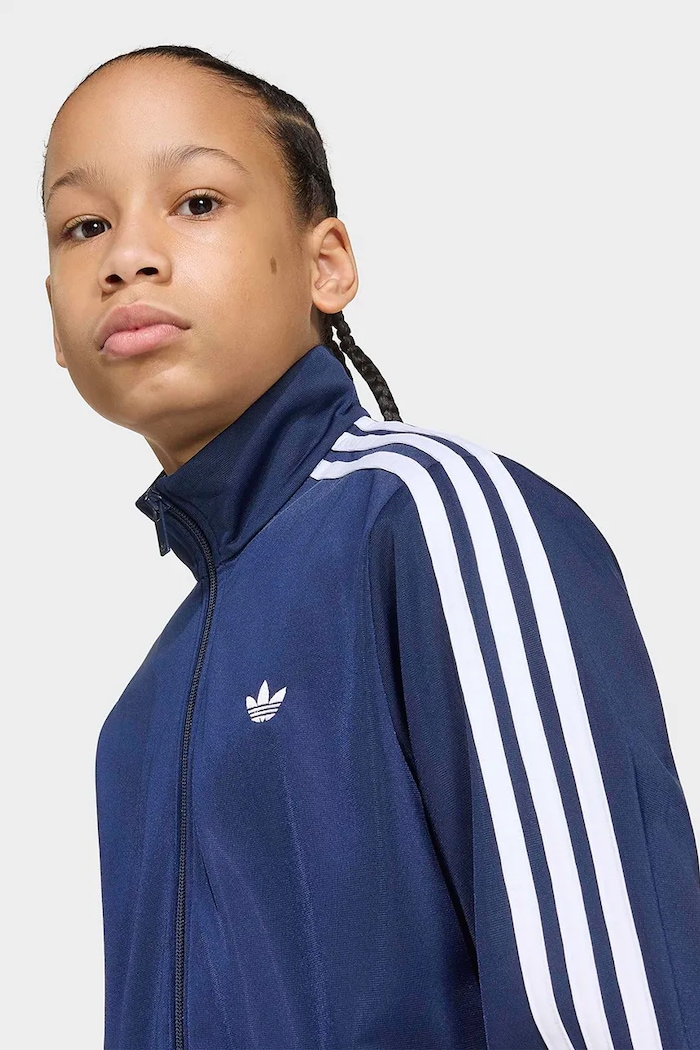adidas Originals μπλούζα με κουμπιά παιδική HZ6648
