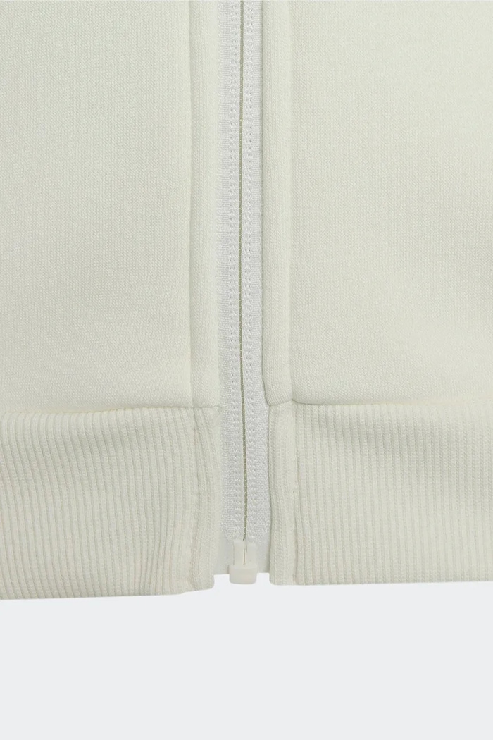 adidas felpa con cerniera e cappuccio per bambini con cotone KS5141 beige