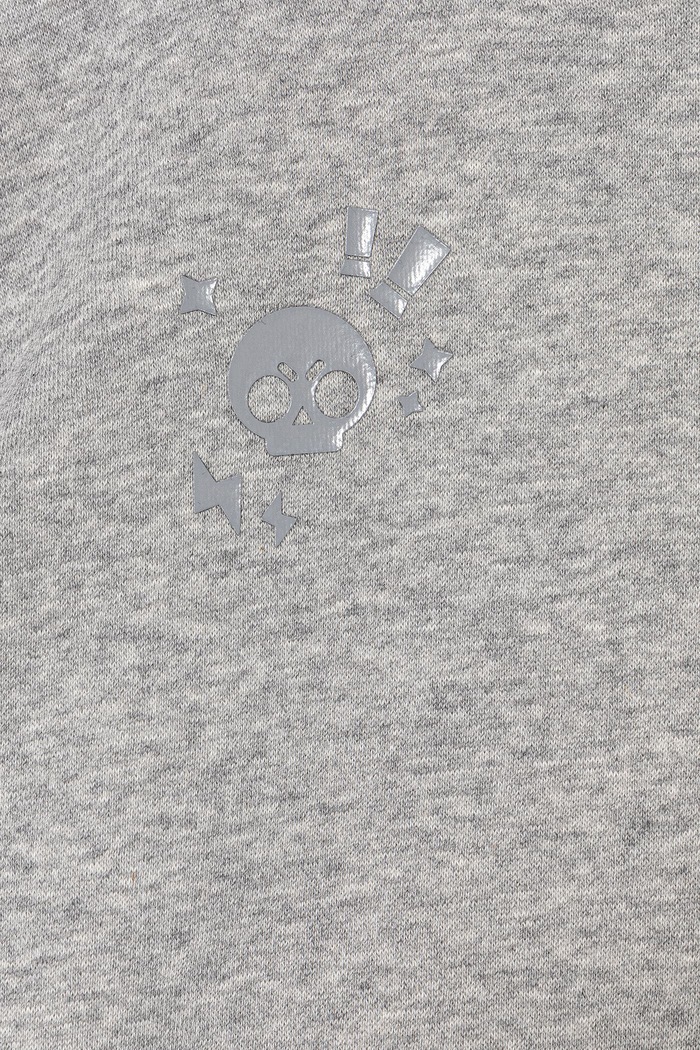 Chłopiec adidas Originals bluza z kapturem dziecięca z bawełną KW0649 szary
