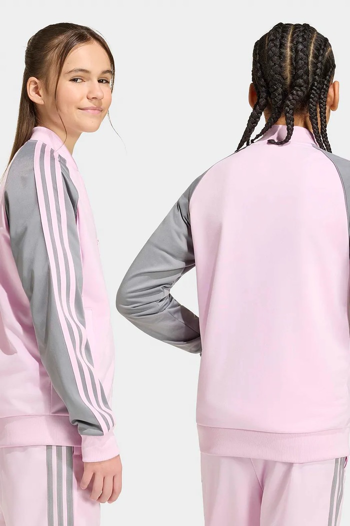 BIMBA adidas Originals felpa con cerniera per bambini IA2230 rosa