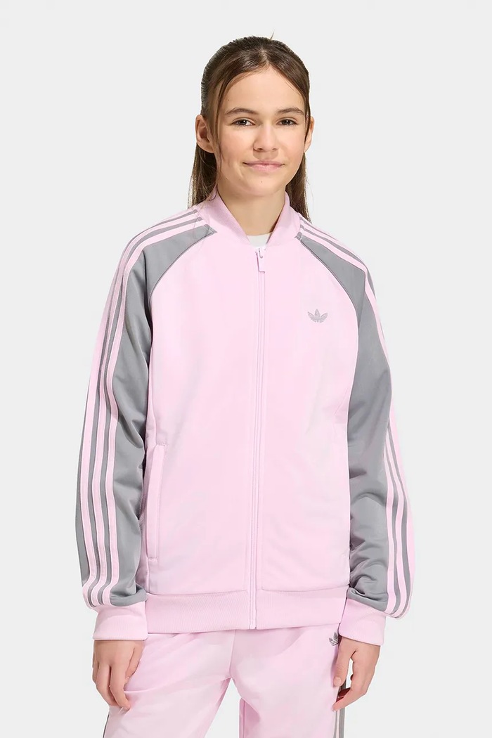 adidas Originals felpa con cerniera per bambini rosa IA2230
