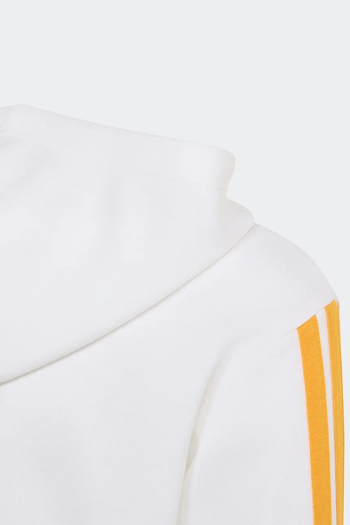Dječaci adidas Performance dukserica sa kapuljačom za djecu REAL MADRID KG2953 bijela