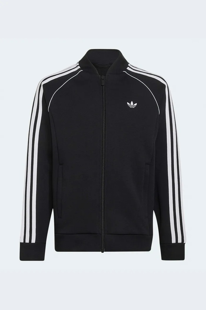 adidas Originals μπλούζα με κουμπιά παιδική KW0633 μαύρο AW26