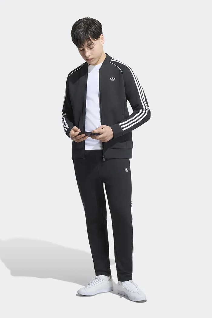 adidas Originals μπλούζα με κουμπιά παιδική KW0633