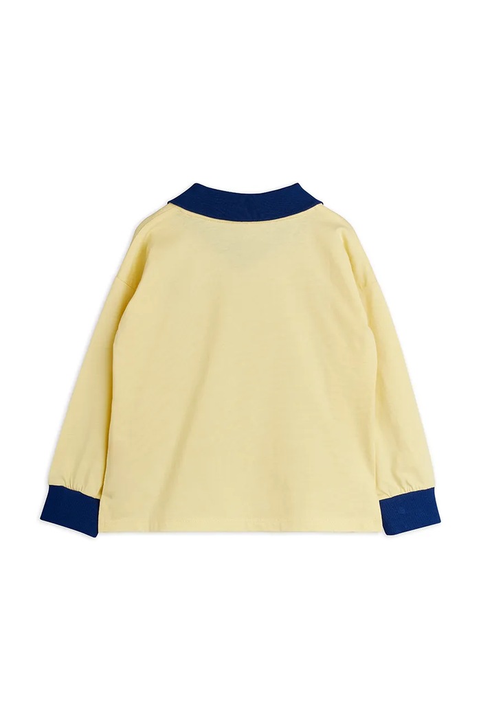 Chłopiec Mini Rodini bluza dziecięca bawełniana Table tennis 26620125 żółty