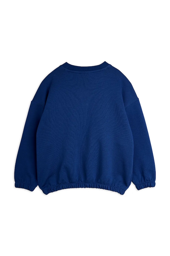 Chłopiec Mini Rodini bluza dziecięca bawełniana Minibabies 26620121 granatowy