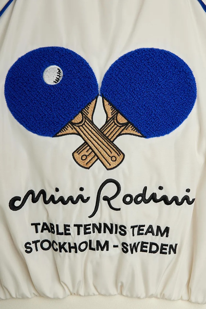 Mini Rodini bomber παιδικό Table tennis 26610100 λευκό