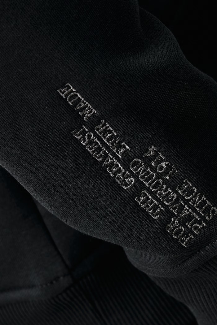 Bluza z kapturem męska z bawełną Haglöfs czarny 608164