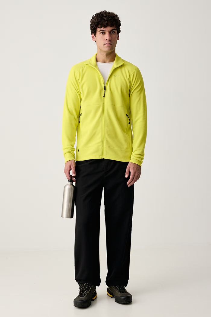 Haglöfs Bluza rozpinana męska polarowa Buteo Mid II 608351 żółty AW26
