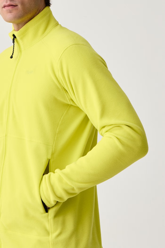 Bluza rozpinana męska polarowa Buteo Mid II Haglöfs 608351 żółty