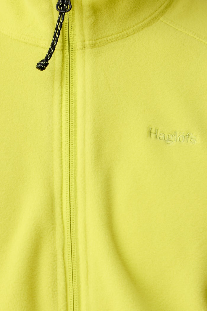 Bluza rozpinana męska polarowa Buteo Mid II Haglöfs żółty 608351