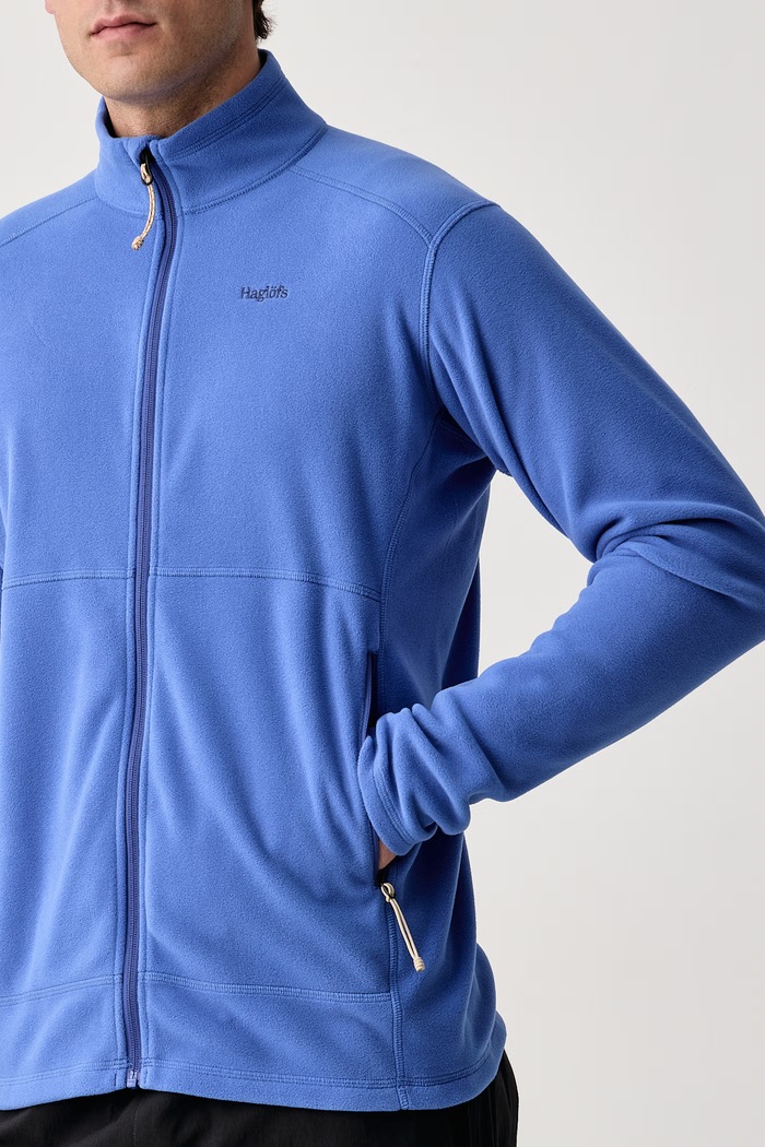 Bluza rozpinana męska polarowa Buteo Mid II Haglöfs 608351 niebieski