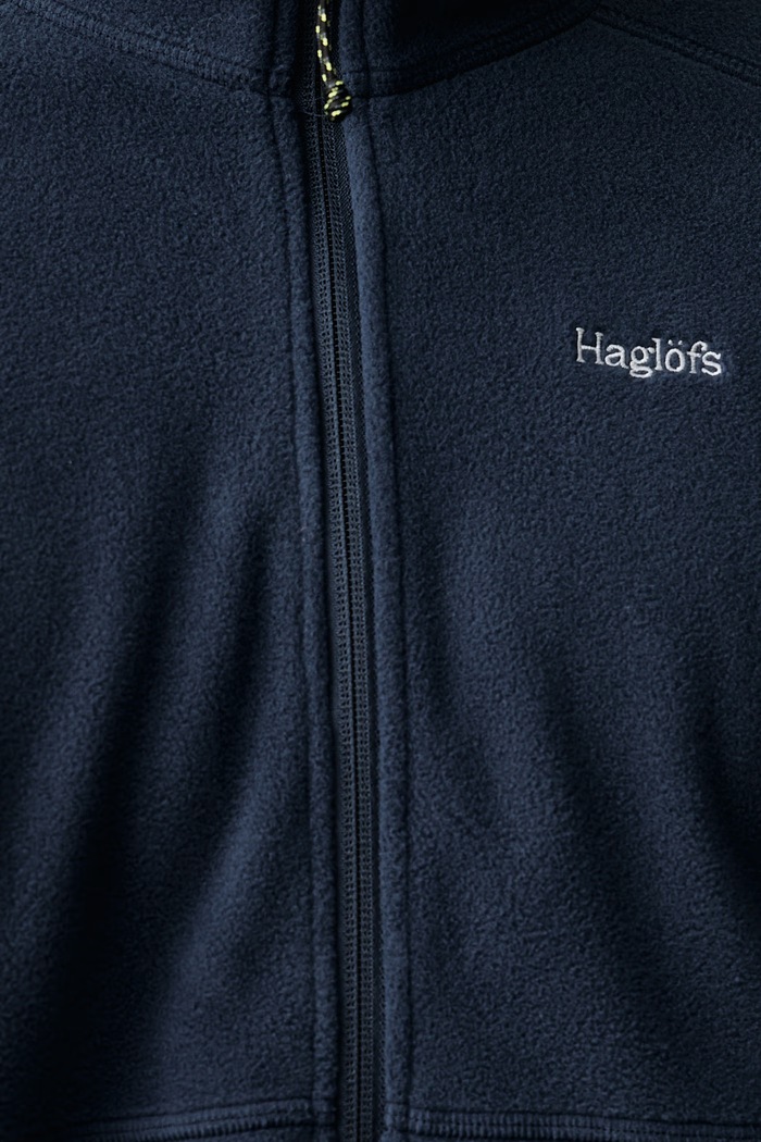 Bluza rozpinana męska polarowa Buteo Mid II Haglöfs granatowy 608351
