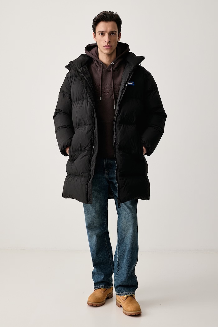 Von Dutch Bluza z kapturem męska z bawełną VD.1.SWT.RUBEN.BR brązowy AW26