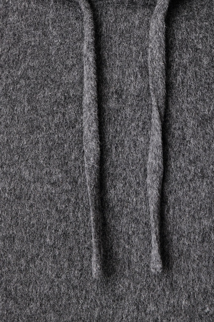 Bluza z kapturem męska wełniana BERRY Officine Generale szary W26MOVS072