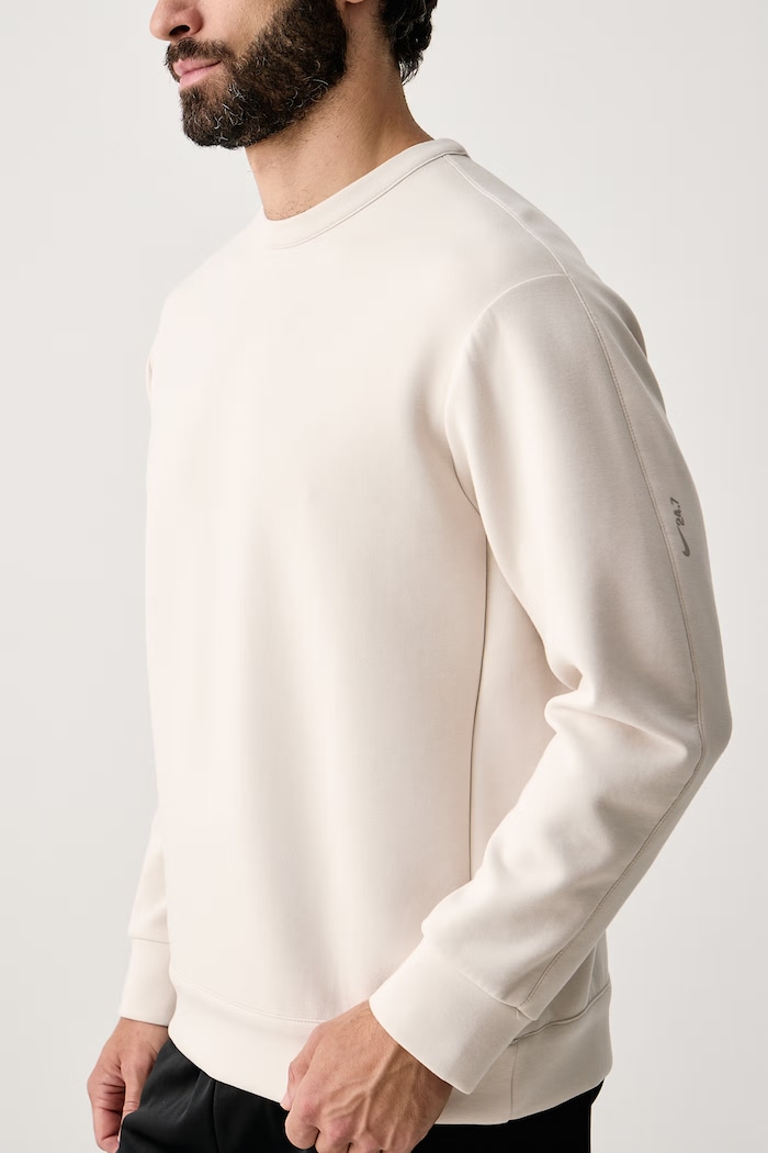 Odzież Nike Bluza treningowa męska z modalem 24.7 Impossibly Soft Dri-FIT HQ6964.104 beżowy