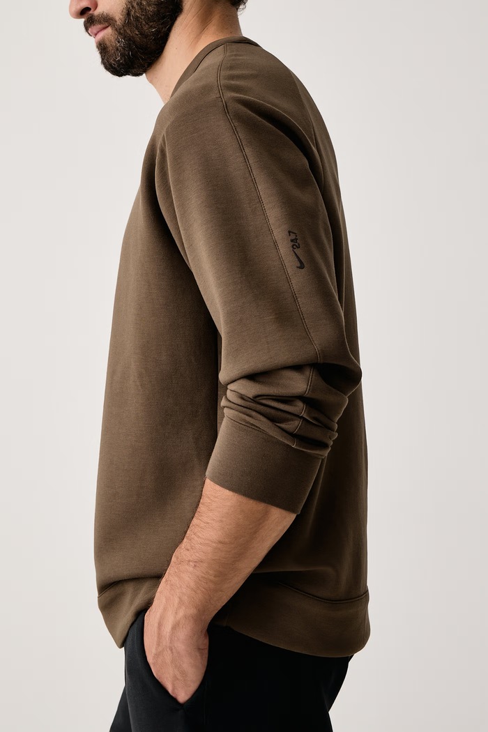 Bluza treningowa męska 24.7 Impossibly Soft Dri-FIT Nike HQ6964.212 zielony