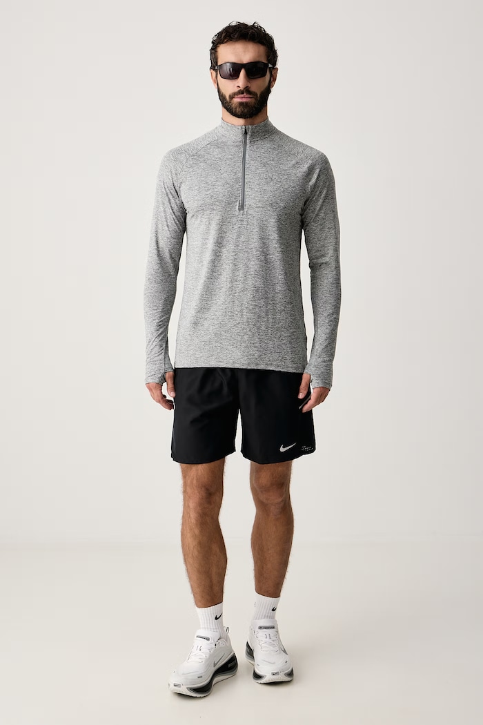 Nike Bluza sportowa męska Stride Dri-FIT HV2180.084 szary AW26