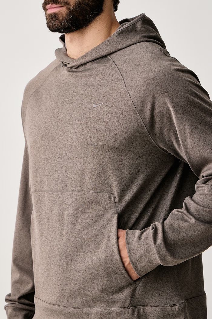 Bluza treningowa męska Primary NanoKnit UV Dri-FIT Nike II1304.289 brązowy